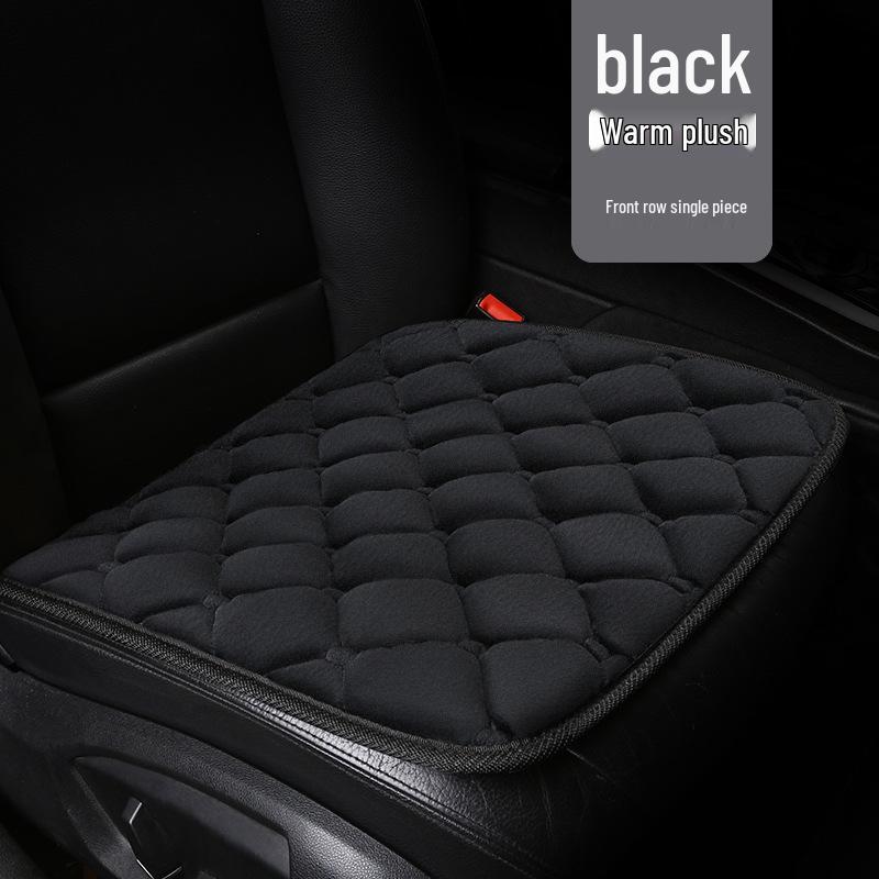 Winter Heated Wool Car Seat Cushion for Drivers