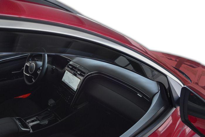 Déflecteurs d'air - SCOUTT - Hyundai Tucson 4 - Fumé - Acrylique renforcé - Installation facile