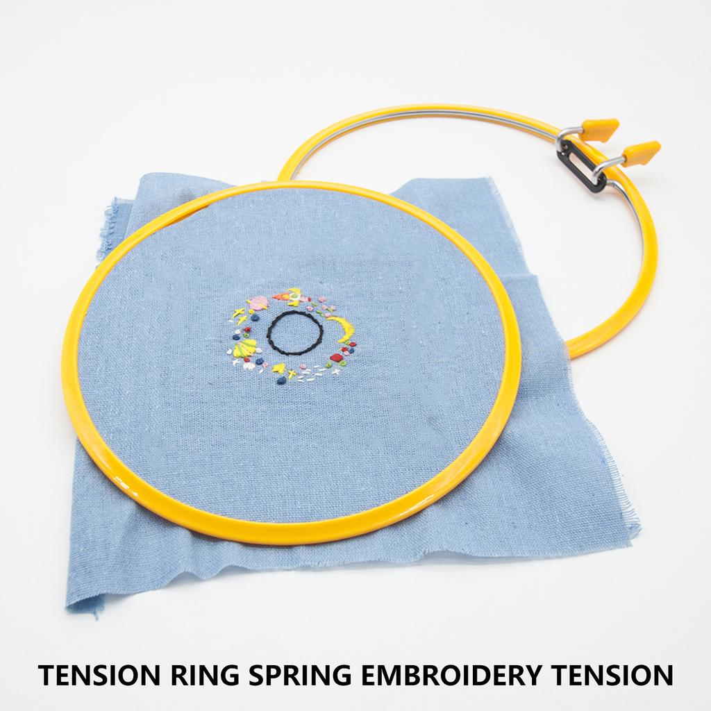 4Pcs Round Stitching Hoop Round Embroidery Hoop Stitching Embroidery Frame for Embroidery Sewing Needlework Stitching