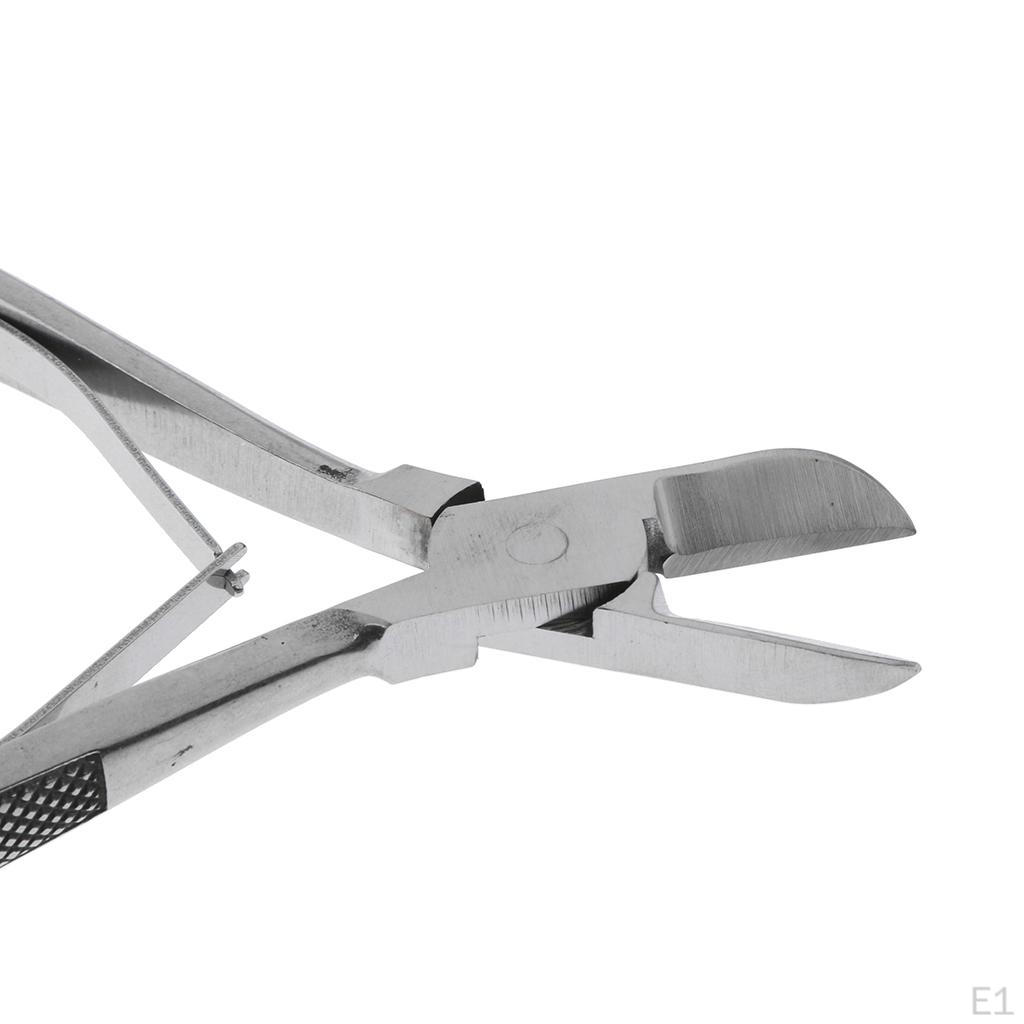 Pig Tooth Nipper Anti-slide Handle Stainless Steel Veterinary Pliers Large