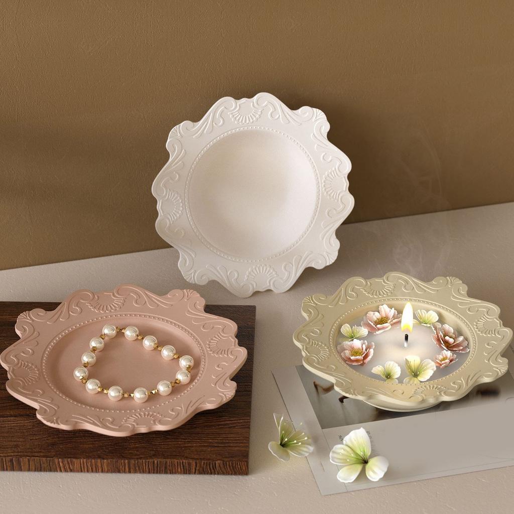 Reusable Silicone Mold Crafting Molds Elegant Jewelry Trays Moulds Silicone Texture Suitable for Home and Present