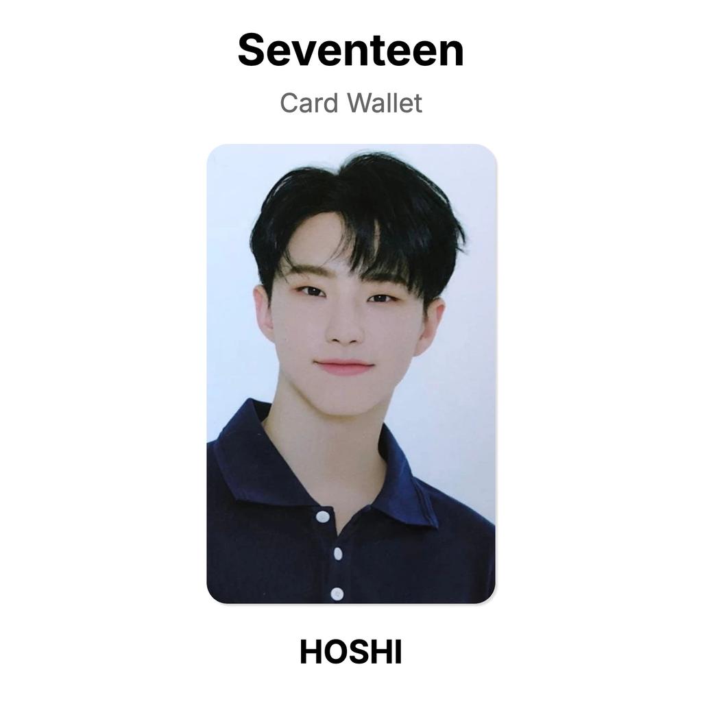 Seventeen Card Wallet Official Photocard