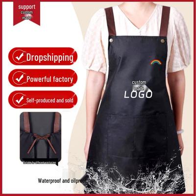 Premium Waterdicht & Oliebestendig Schort - Unisex Keuken Schort met Custom Print