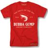 Camiseta Bubba Gump Shrimp Company Floresta Gump Gráfico Sarcástico Camiseta Divertida