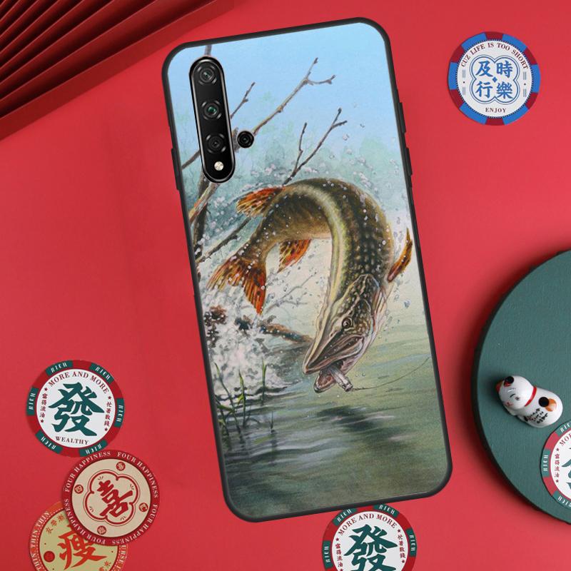 

Art Fishing Lure For Huawei Nova 5T 10 9 SE 7i 8i 11i 12i Y73 Y90 Y70 Y72 Y61 Y91 P60 Pro P30 P40 Lite Case For Huawei P20 Lite