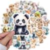 50PCS Cute Watercolor Animals Graffiti Stickers Phone Wall Scrapbook Motorcycle Waterproof Cartoon Sticker