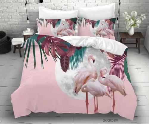 Comforter Flamingo Bed Decoration First Choice Gift Suitable For Children Boys Girls And Adults Comfortable Breathable