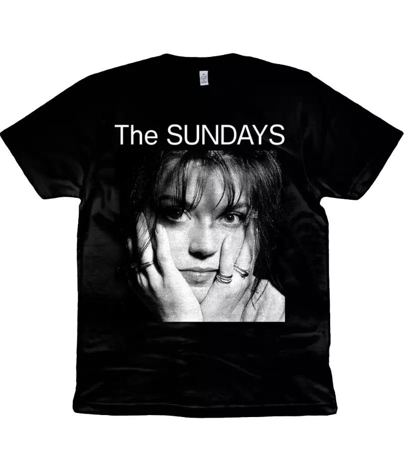 The SUNDAYS Band Harriet Wheeler Black Cotton T Shirt  Unisex T-Shirt L
