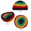 Reggae Pullover Hat Handwoven Hat with Handwoven Hair Net for Photo Pros