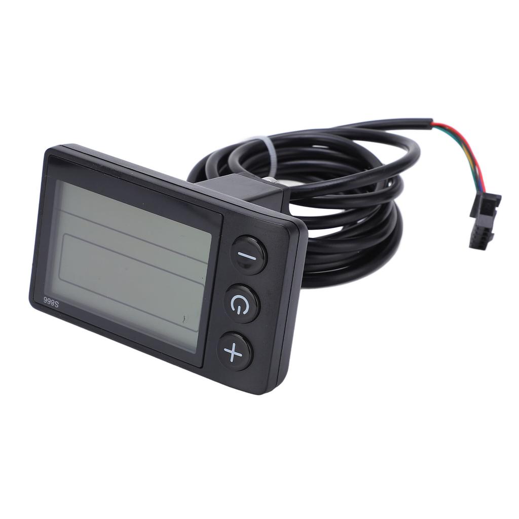 Controler de motor pentru bicicletă electrică 22A Controler comun 36V 48V cu panou LCD S866 Accelerație mare pentru motor de 500W