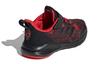 MARVEL X Adidas Fortarun Spider Man K Abrasion Resistant Breathable Low Top Kids' Running Shoes Black Red Kids' FY1382