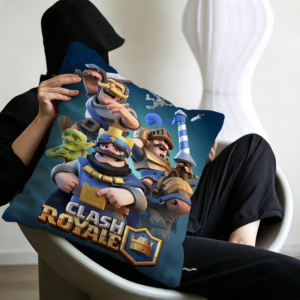 Game CClash Royale Cushion Cover Pillow Cover Decor Pillowcase Printed Cushion Case for Couch