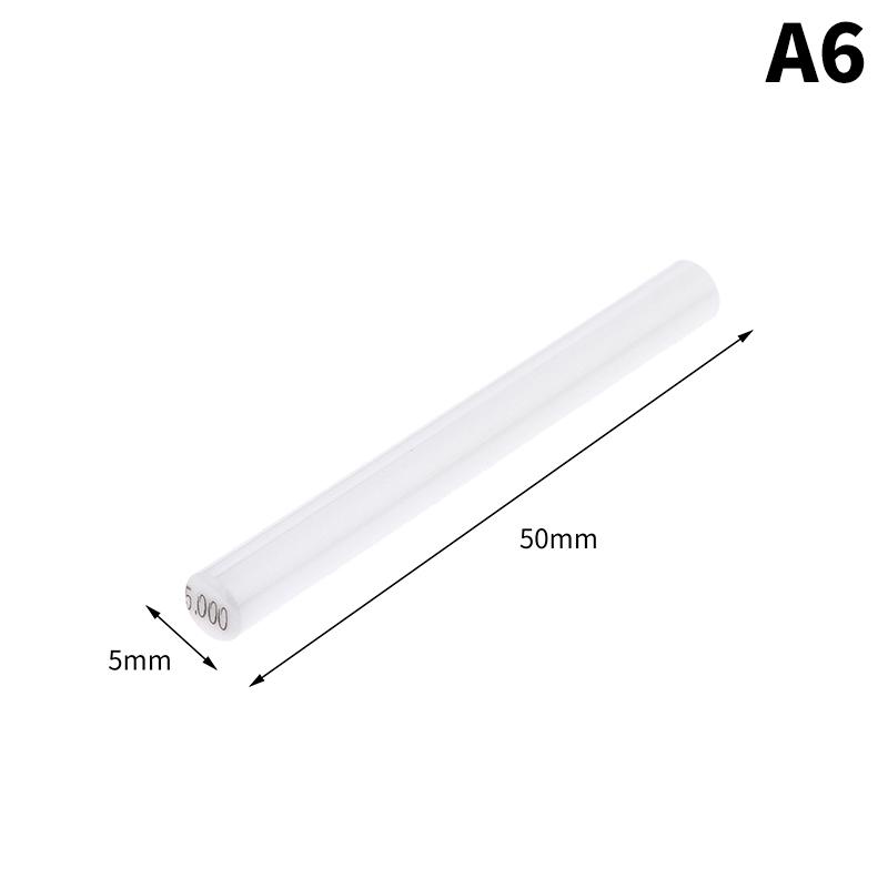 1Pc Range 0.5-10.00Mm,Ceramic Pin Gauge Grade 0 Gauge Tools For Carpentry Inspection Mechanical And Measurement