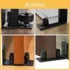High-quality Black Barn Door Stabilizer Made Of Carbon Steel And Pom Spray Coated Surface Ideal For American-style Sliding Doors