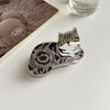 Adorable Cartoon Cat & Dog Acrylic Hair Claw Cute Animal Design Shark Clip for Girls, Perfect for Thanksgiving