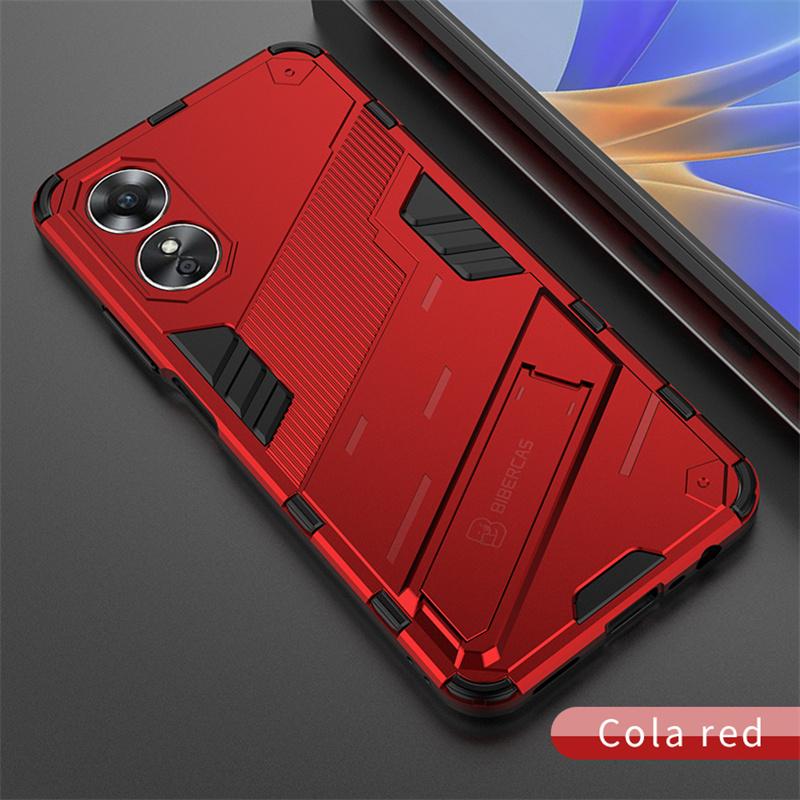 For Oppo A17 4G Case Shockproof Kickstand Magnetic Holder Armor Phone Cases for Oppo A17 2022 A 17 4G OPPOA17 CPH2477 Back Cover