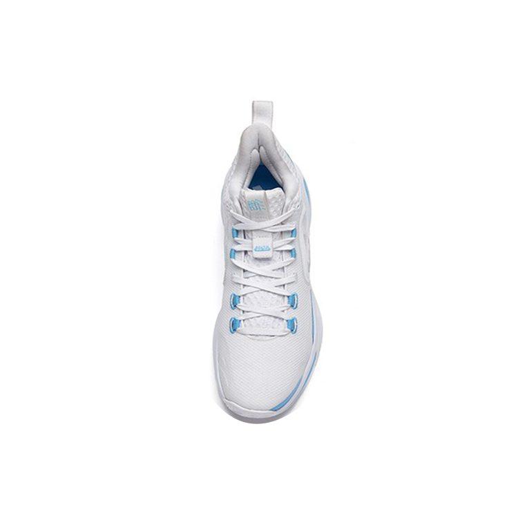 ANTA Alien 3 Basketball Shoes Men's Mid Top Anta White/Light Purple Blue 112211601-2