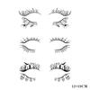 Eyelid Eyeliner Eyebrow Makeup Stickers Premium Face Party Festival Temporary Tattoo Stickers