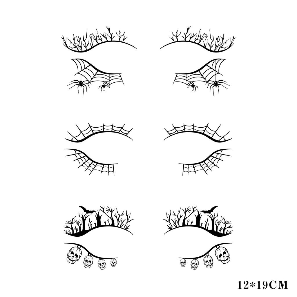 Eyelid Eyeliner Eyebrow Makeup Stickers Premium Face Party Festival Temporary Tattoo Stickers