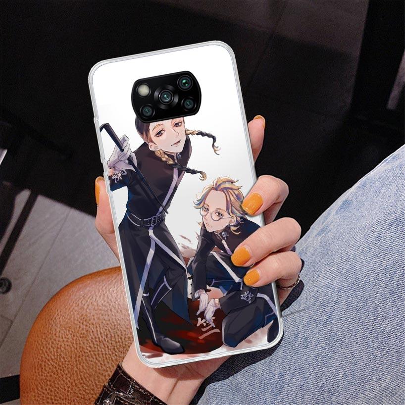 Ran Haitani Rindou Tokyo Aevengers Phone Case For Xiaomi Poco X7 X6 X5 Pro F7 Ultra Redmi 15C 15 13C 13 12C 12 10 10A 10C 9 9A 9