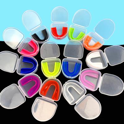 Einseitiger Zahnschutz mit Box, Thermoplastische Zahnspangen, Zahnspangen mit Box, Kieferorthopädischer Retainer
