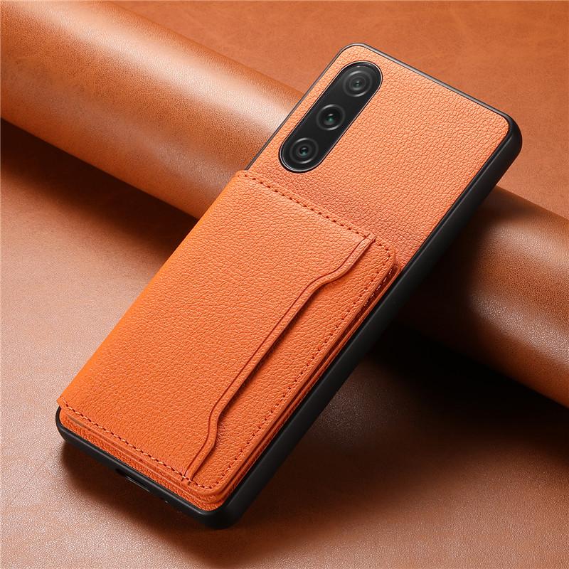 Portafoglio Multifunzione di Lusso in Ecopelle PU Custodia per Telefono Coque Per Sony Xperia 1 5 10 IV 1V 10V 5III 1VII Porta Carte Cover Guscio
