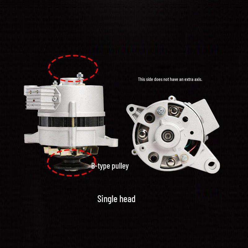 Agricultural Tricycle Tractor 12/14V Permanent Magnet DC Generator for Light Power