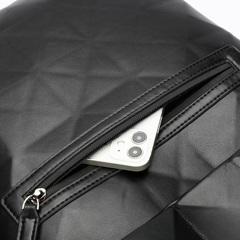 Trendy casual backpack for men's commuting, large capacity travel, computer backpack, minimalist, college student backpack