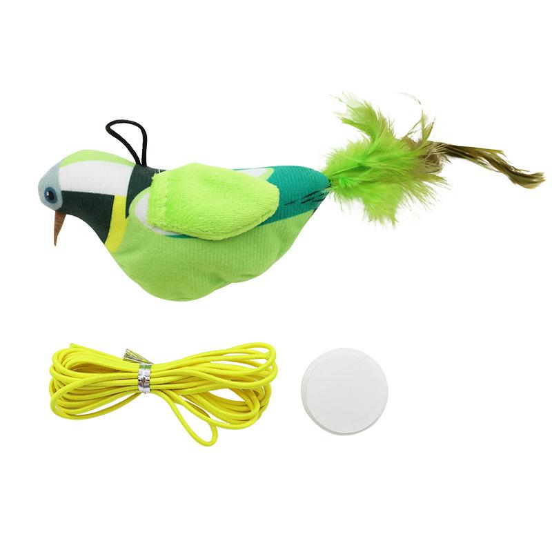 New Cat Toys, Cat Teaser Sticks, Electric Simulation Chirping Birds, Plush Cats, Mint Cat Supplies