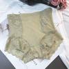 High Waist Slimming Shapewear Lace Flower Body Shaping Underpants Tummy Control Underwear  Female