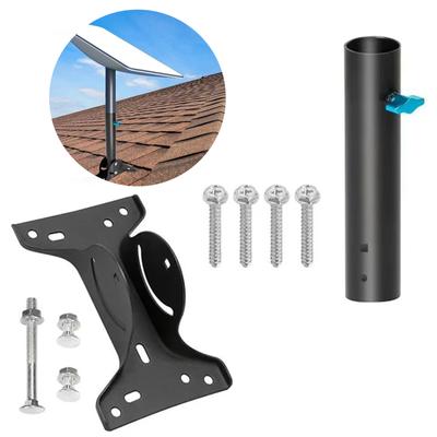 Adjustable Roof Mount Holder Kit For Starlink V2 Antenna Satellite Dish Installation Bracket Support Accessories For SUV