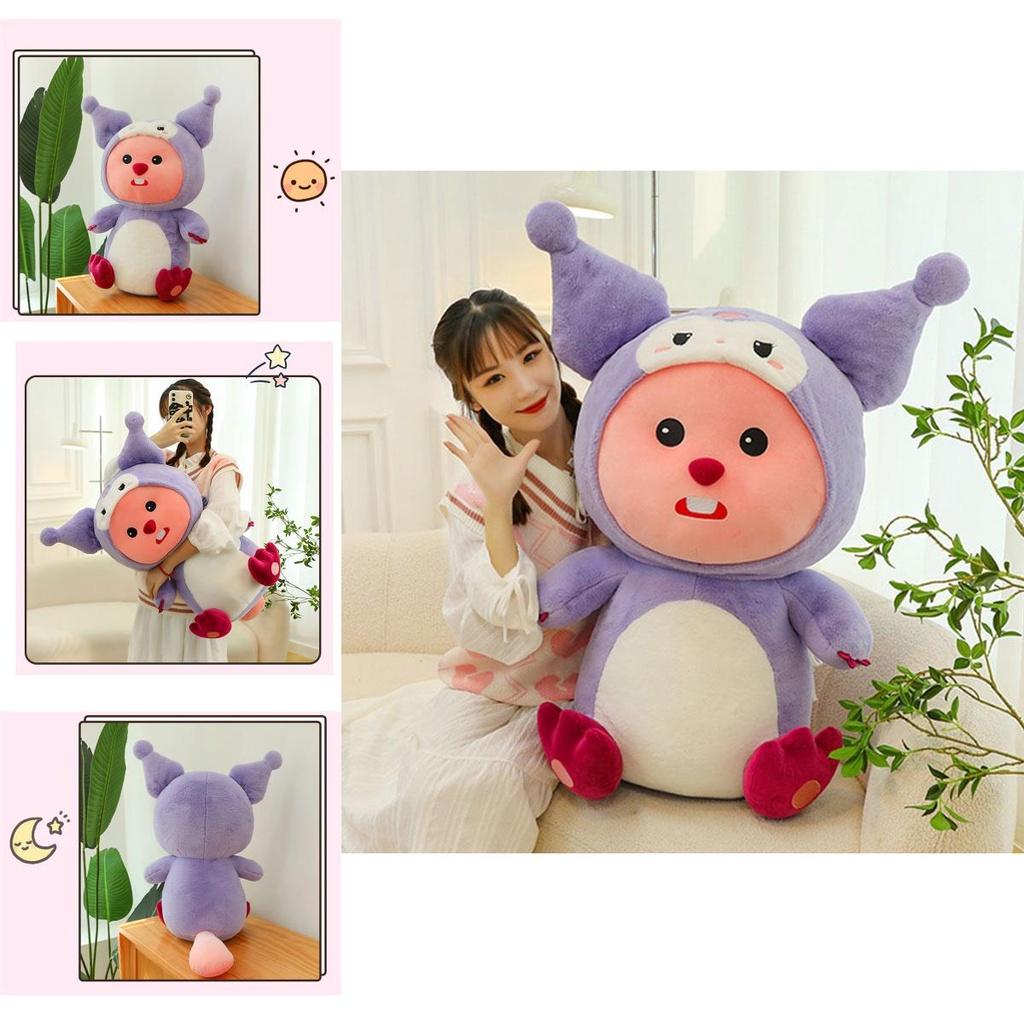 Cute And Soft Plush Toy 35cm Height Varied Kuroyami Luffy Design