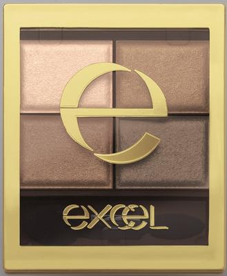 Excel Skinny Rich Shadow SR04 Paleta Sombra Sombra Paleta de Sombras Maquiagem (Castanho Fumado)