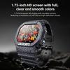 LOKMAT Ocean Smart Watch Outdoor Rugged Watch Multi-Sport Mode BT Calls Message Push Heart Rate Fitness Tracker Smartwatches