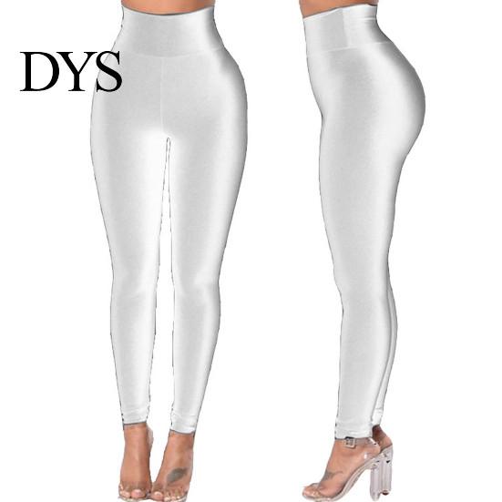 Running Pants Women Yoga Solid Color Hip Lift Skinny High Stretch Trousers Spring Gym Autumn Slim Fit Seamless Fitness Ankle Length Leggings