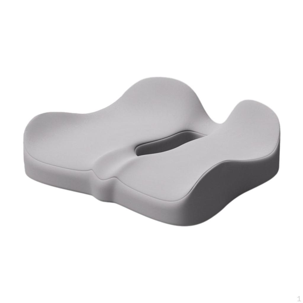 Chair Cushion with Memory Foam, Ergonomic Design for Comfort