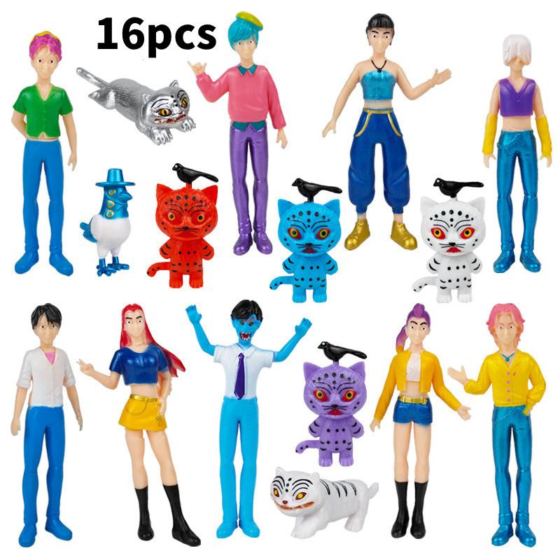 Demon Kpop Hunters Model Toy Tiger Game Character Pvc Desktop Collectors Figure