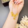 Flower Women's Summer Versatile High-Quality Temperament Light Luxury Jewelry Necklace Pendant