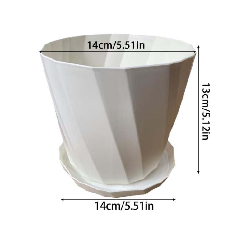 Elegant Rose Pot White Century Plant Planter Century Plant Pots Stylish Home Garden Indoor Desk Decors Props