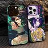 Étui de téléphone coloré Reze Chainsaw Man pour iPhone 17 16 15 14 13 12 11 Pro Max Plus Housse mate
