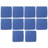 10Pcs Blue Clean Towel Square Soft Microfiber Towel Home Kitchen Cleaning Supplies