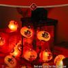 Spring Festival Red Lantern String Lights for New Year Balcony Decorations