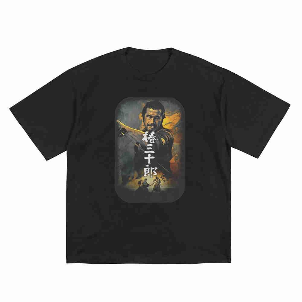 Sanjuro 1962 Movie Poster Short Sleeve Tee 100% Cotton T-Shirt