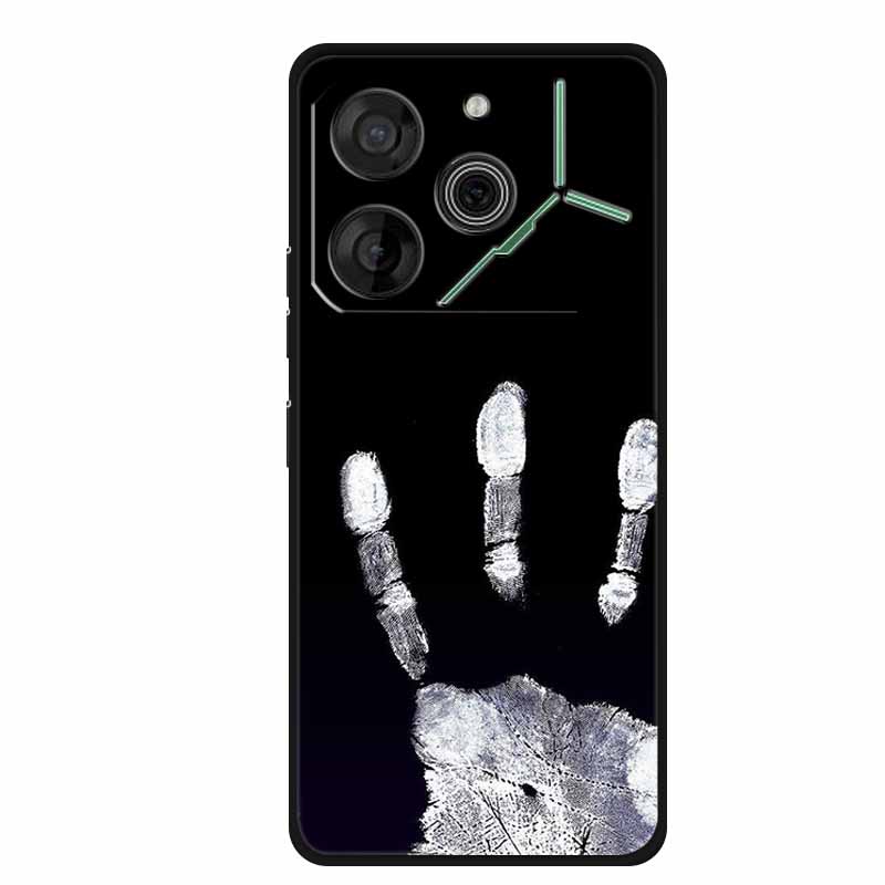 For Tecno Pova 6 Case Luxury TPU Soft Silicone Phone Cases Back Cover for Tecno Pova6 2024 6.78" Shockproof Love New Cute Coque
