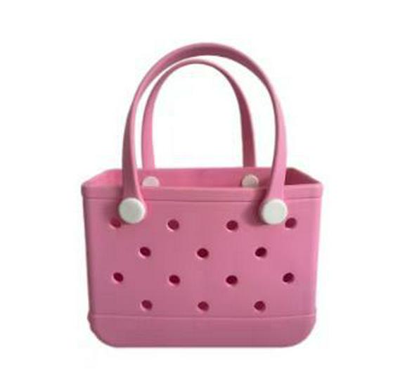Macaron EVA Portable Washable Pet Basket - Lightweight and Large Capacity Storage Bag for Outdoor Use
