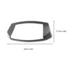 Motorcycle Meter Frame Cover Carbon Fiber Style Speedometer Instrument Panel Frame Decal Protector for Yamaha NMAX155
