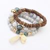 Women Multilayer Beads Bead Bracelets Florid Cool Multicolor Bracelet