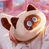 33Cm Cat Plush Cushion Adorably Cat Stuffed Pillow Kawaii Throw Pillow Home Decor Toys Soft Sofa Cushion Creative Birthday Gift
