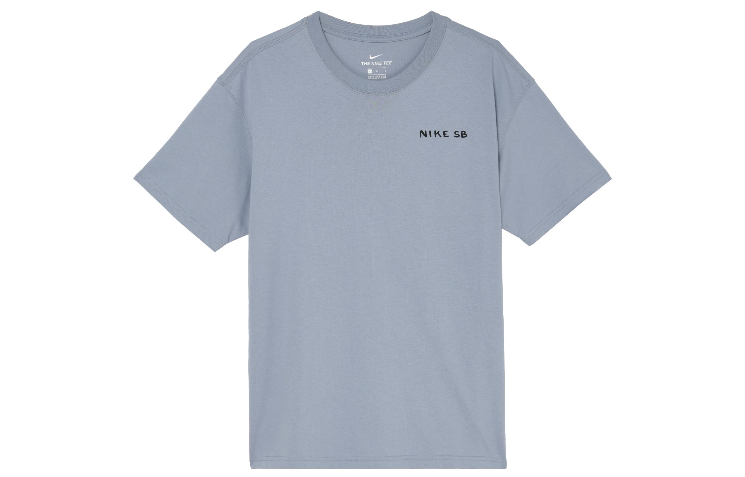 Nike T Shirt Men s Slate Board Blue DD1305-493 S