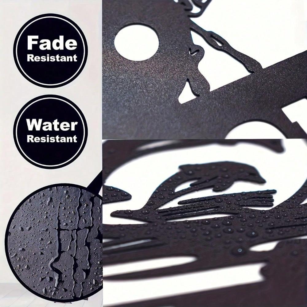 Funny Dancing Cow Metal Wall Art Farm Theme Sculpture Home Decor Gift